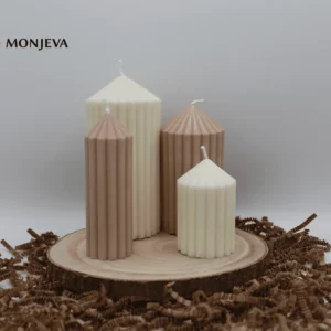Vela Columna Rústica