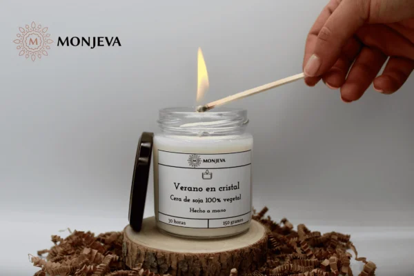 Vela Verano en Cristal
